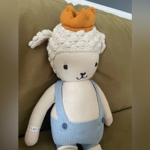 Cuddles + Kind Sebastian the Lamb, Regular Size, 20” - Picture 3 of 7